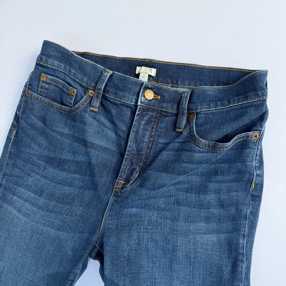 Womans J. Crew Stretch Denim Jeans Size 30w x 27 Inseam​​